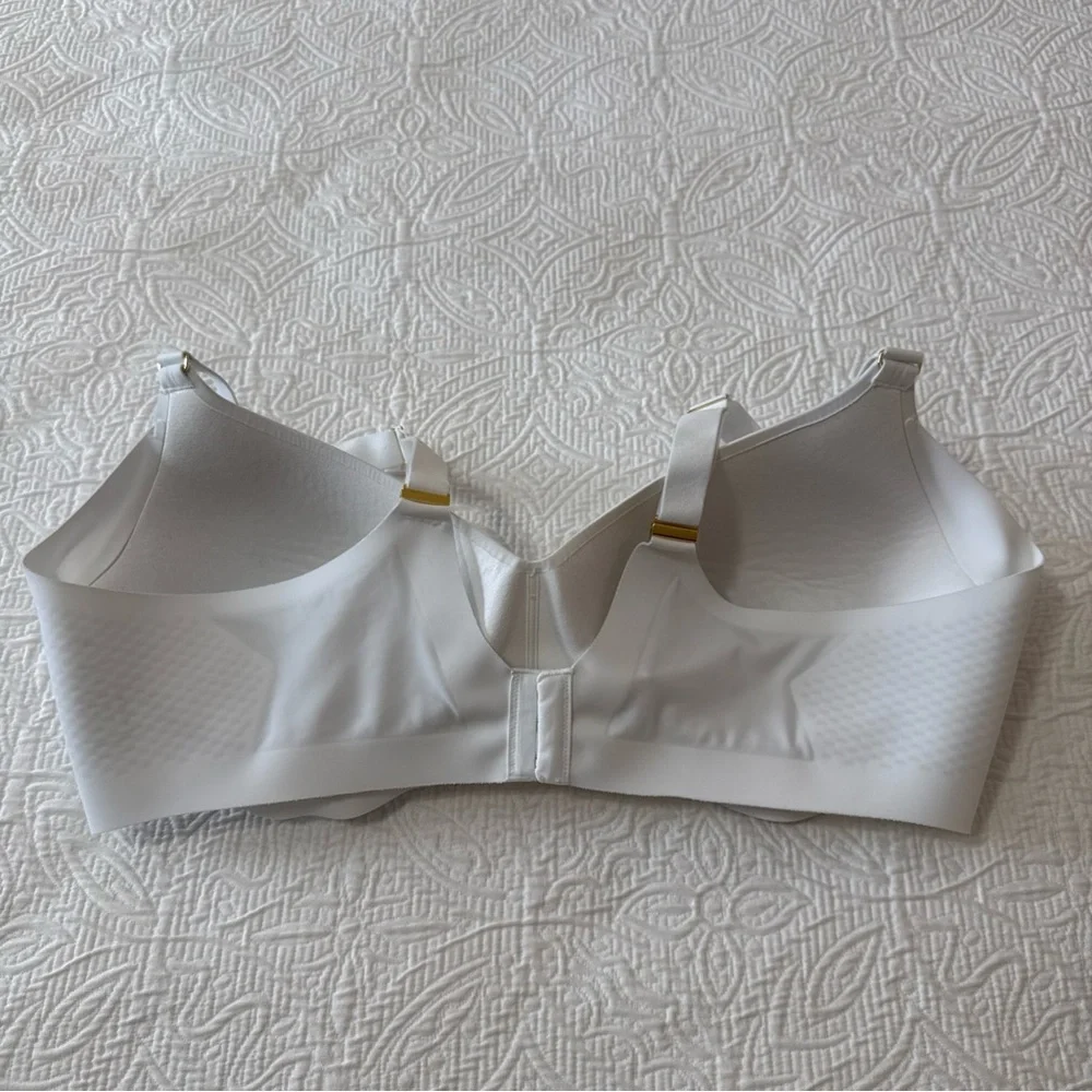 Honeylove CloudEmbrace Wireless T-Shirt‎ Bra White Size 42C